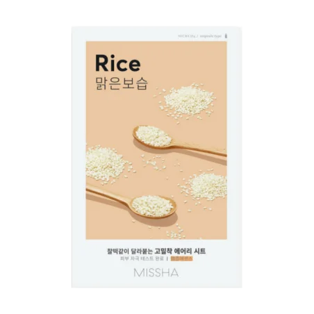 Missha Airy Fit Sheet Mask Rice | Happymetime