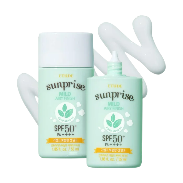 Etude Sunprise Mild Airy Finish SPF50+ PA++++ | Happymetime