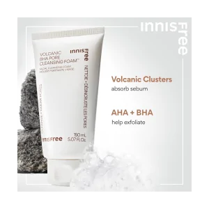 Innisfree Volcanic BHA Pore Cleansing Foam | Happymetime