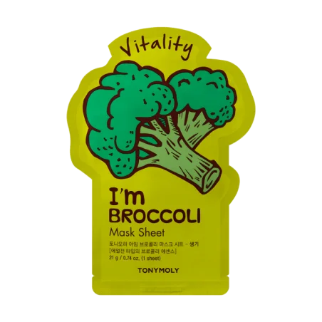 Tonymoly I'm Broccoli Mask Sheet | Happymetime