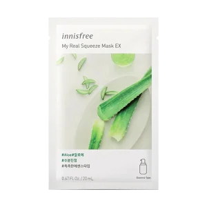 Innisfree My Real Squeeze Mask EX Cucumber | Happymetime